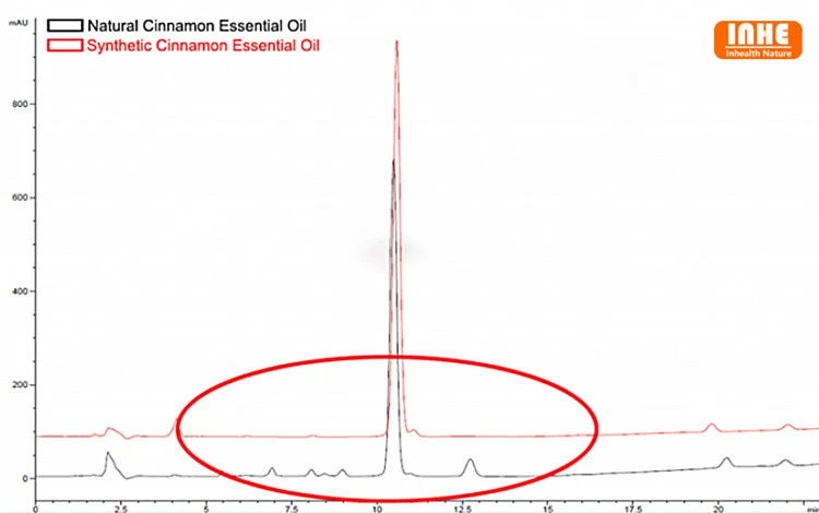GC fingerprint spectrum of Cinnamon Oil